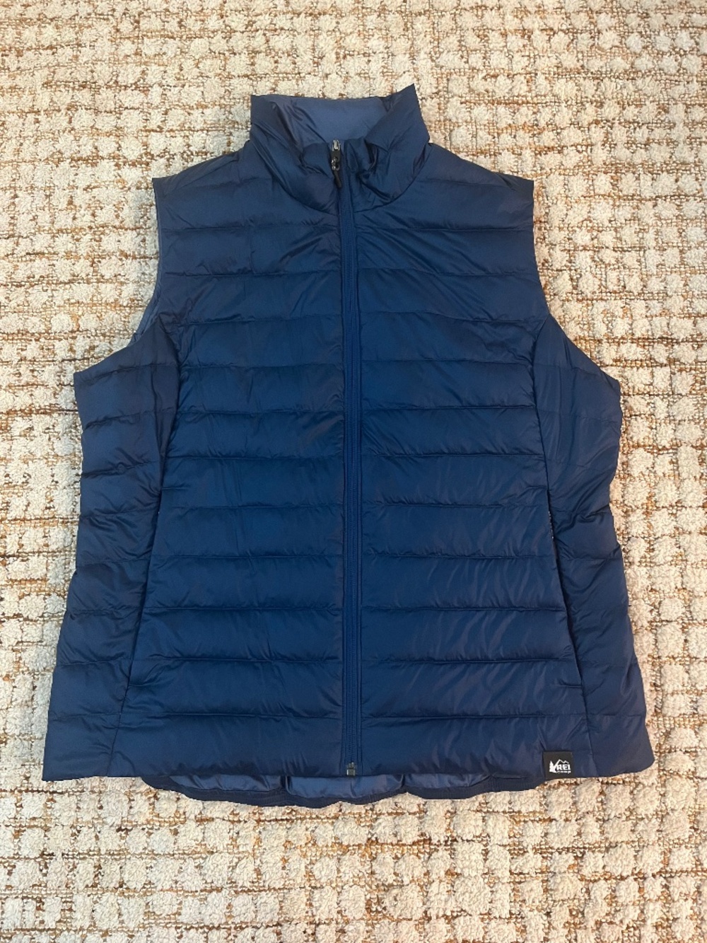 Navy REI Down Vest Women’s XL